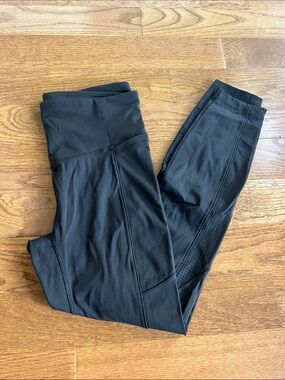 Women's Black High-Waist Performance Leggings